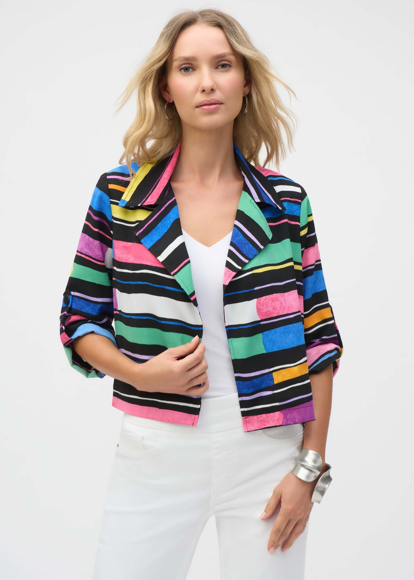 LIGHTWEIGHT STRIPED BLAZER