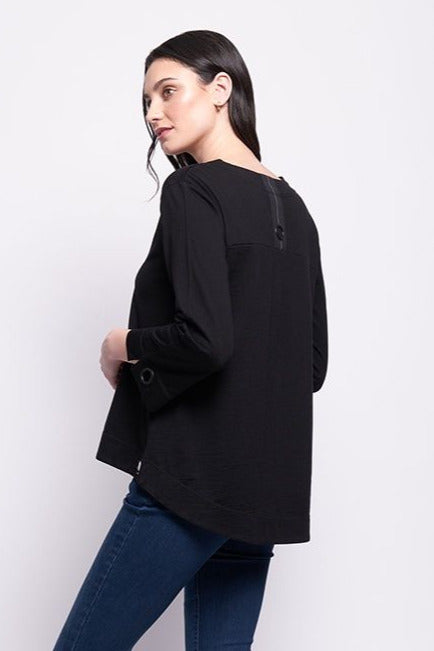 EYE SPY TOP - BLACK