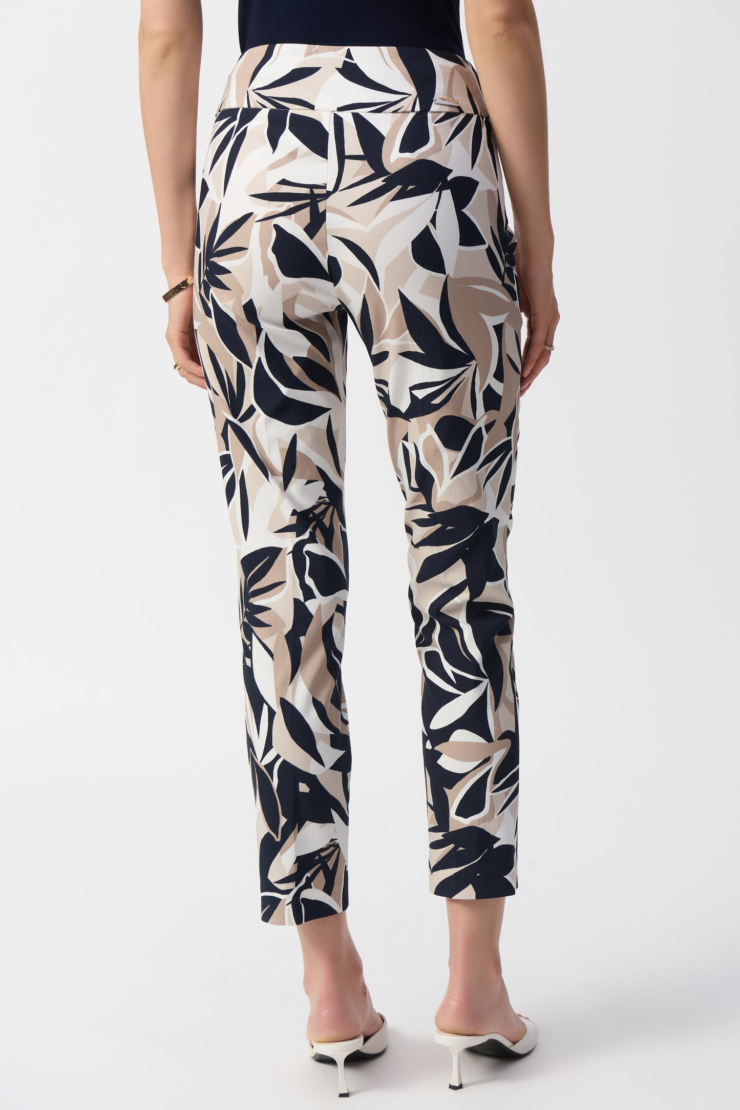 MILLENIUM TROPICAL PRINT SLIM PANTS