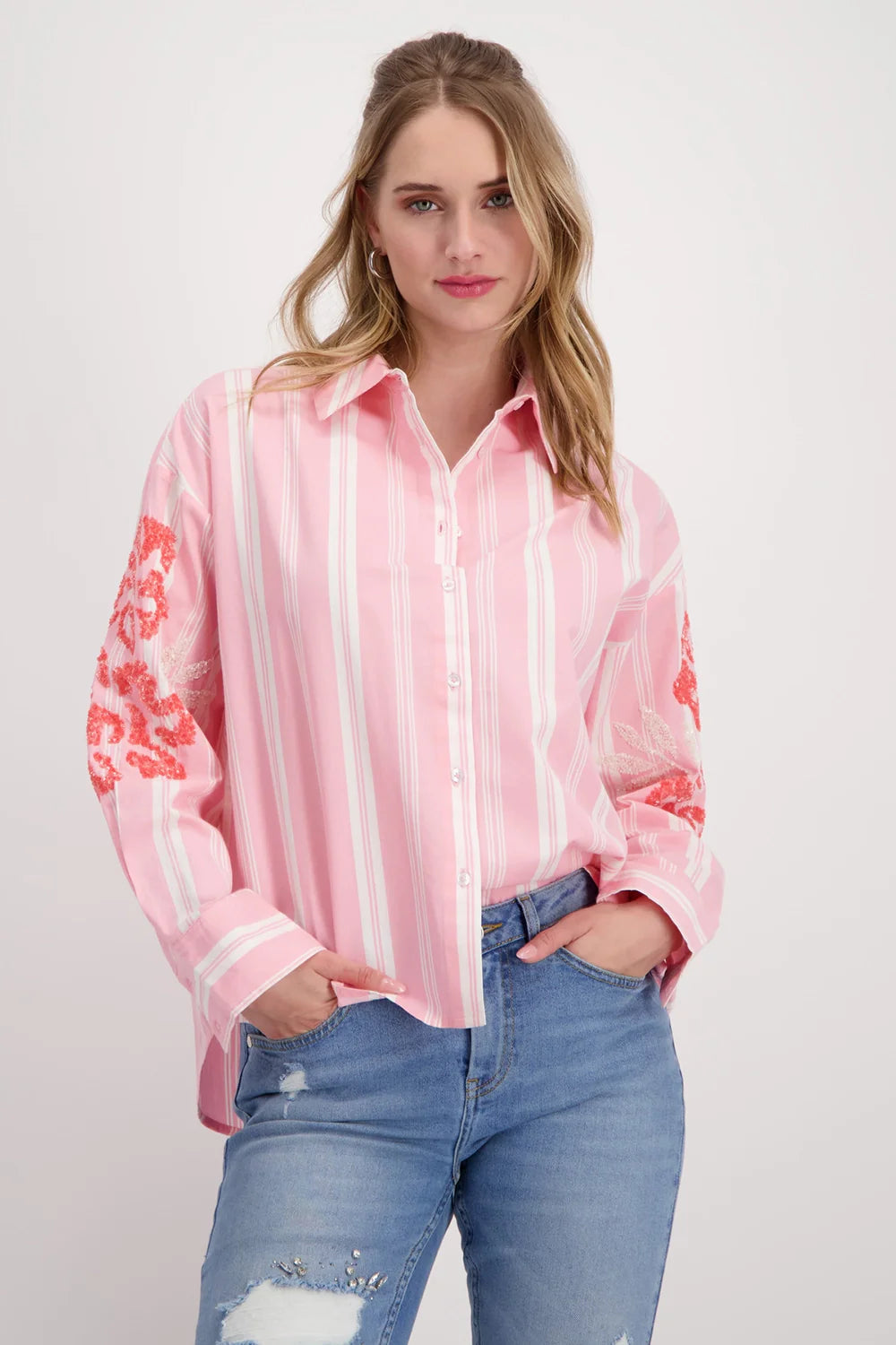 COTTON STRIPE SHIRT