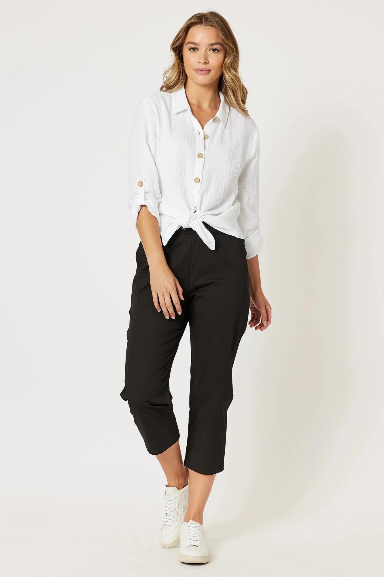 SANTORINI CROPPED PANT