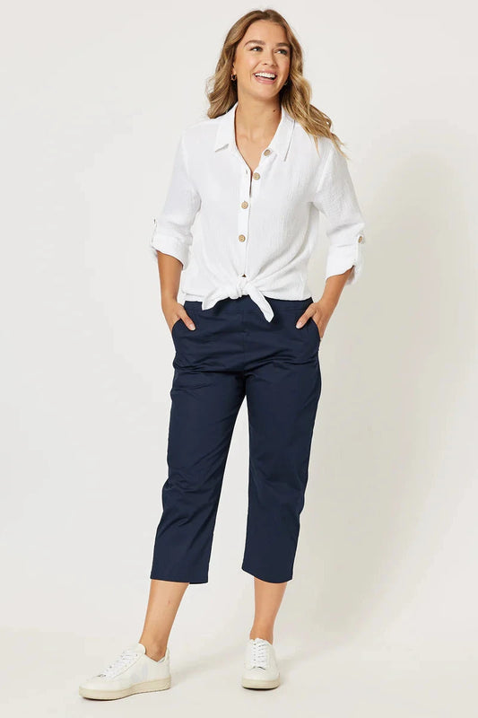 SANTORINI CROPPED PANT