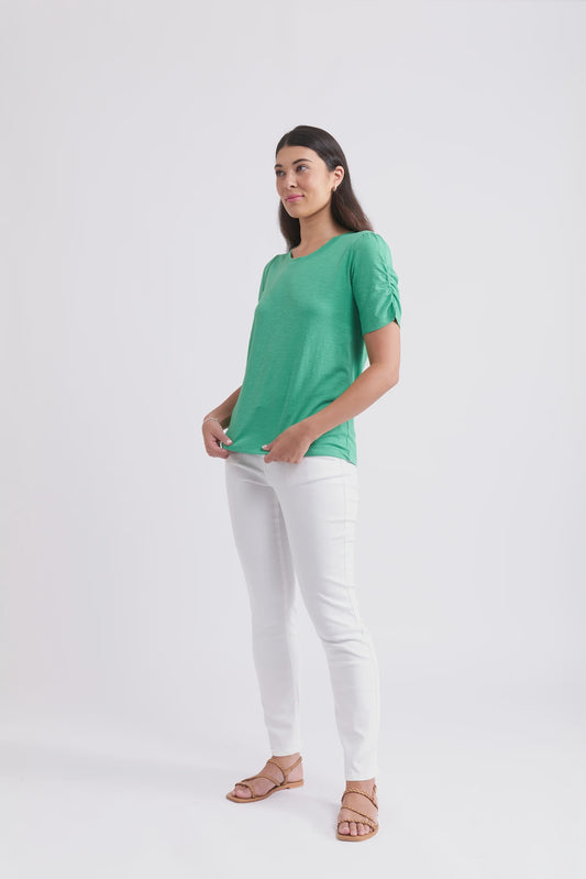 MOULIN ROUCHE TEE- KELLY GREEN