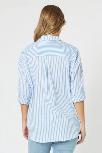 STRIPE COTTON SHIRT