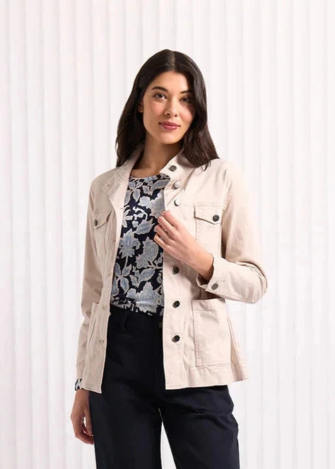 SPY THIS JACKET- CHALK