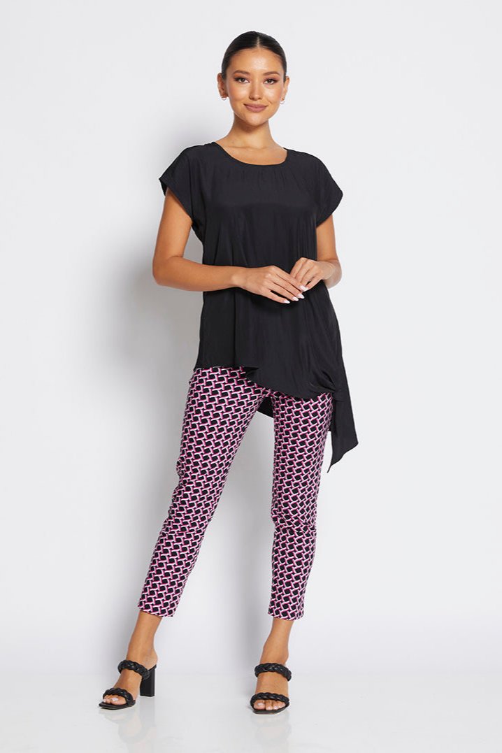 EASY BENGALINE 7/8TH PANT - LATTICE