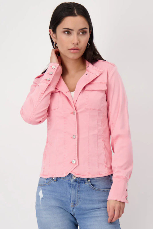 ROUND NECK JACKET