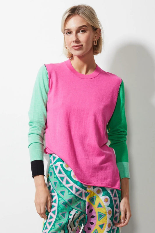 COLOUR BLOCK SWEATER