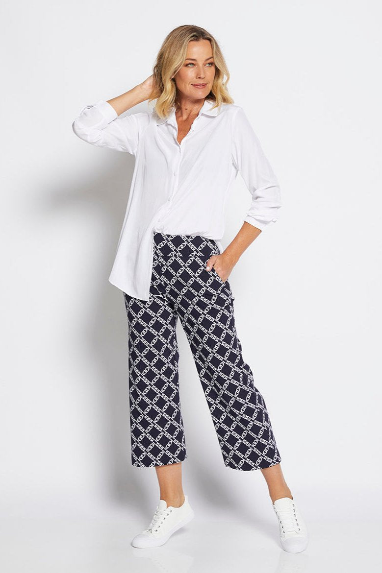 TICKET BENGALINE CULOTTE PANT - CHAIN